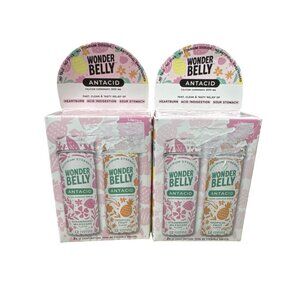 Wonderbelly Antacid Chewable Tablets Tropical Fruit & Strawberry Milkshake Flavo